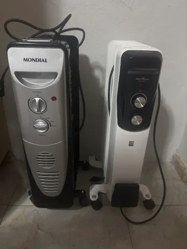 2 Aquecedores a óleo