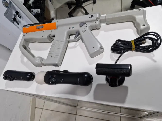 Arma ps3+kit move+Navigation+PS Eye original Sony