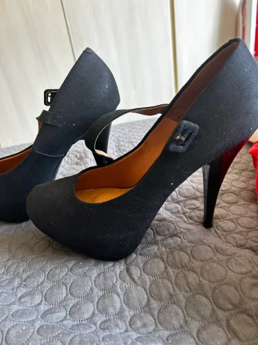 Sapato Preto Feminino NOVO