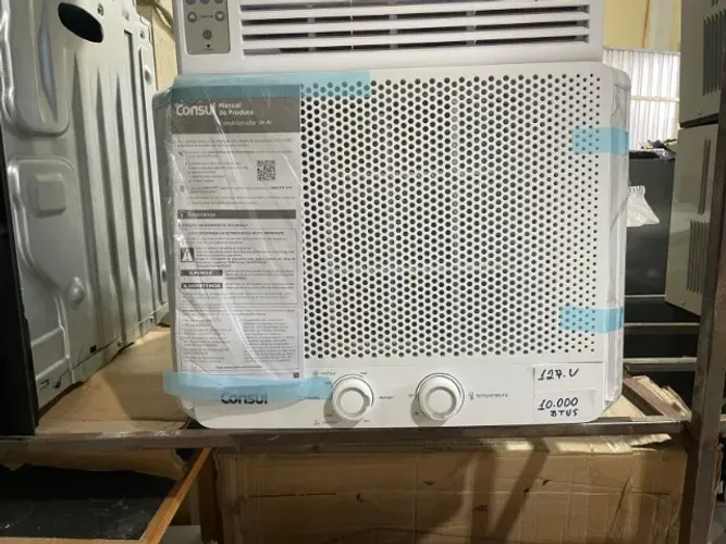 Ar condicionado de janela consul 10.000 btus 127v novo com garantia