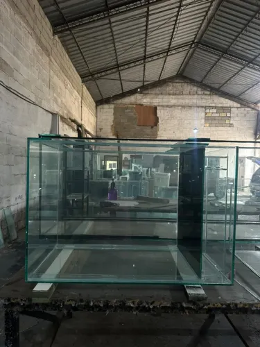 Aquário com sump lateral 