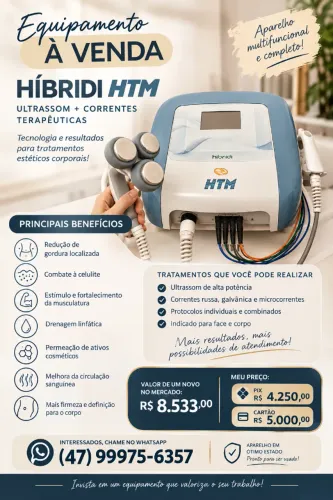 Híbridi Htm - aparelho pra estética