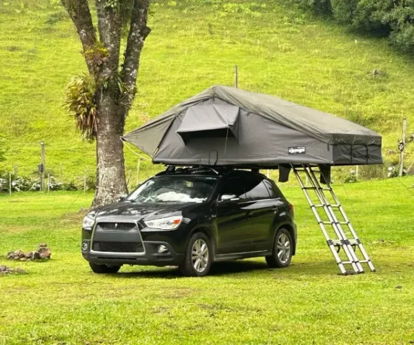 Barraca de teto Kangu Camp para 04 pessoas com anexo