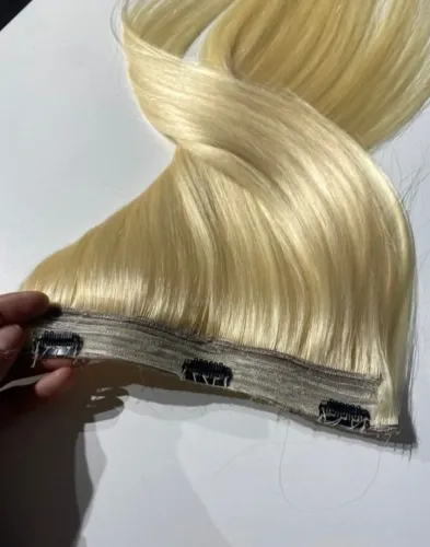 Cabelo humano loiro brasileiro 