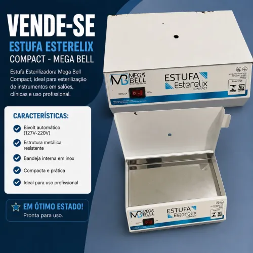 Estufa profissional esterelix, Megabell