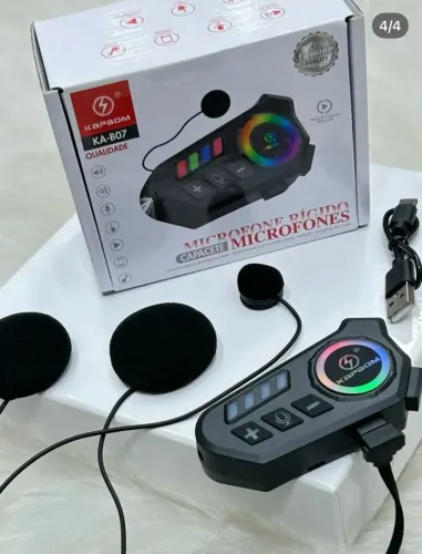 Fone para capacete moto