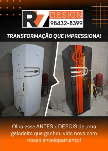 Envelopamento de Geladeira