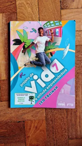 Livro Projeto de Vida e Atitude Empreendedora 7 - FTD | Pouco usado| Última unidade
