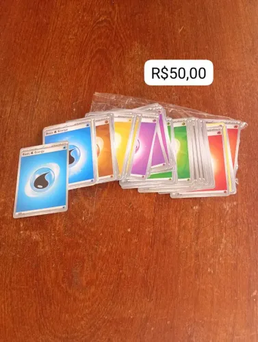 Cartas de energia, tem mais q 100 unidades