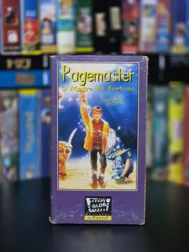 Vhs Pagemaster Dublado Raro