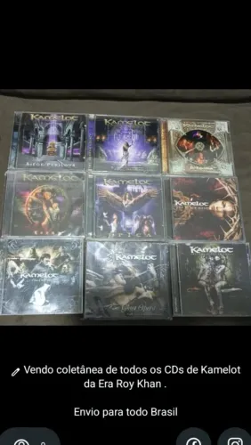 KAMELOT CDS COMPLETOS DE ROY KHAN