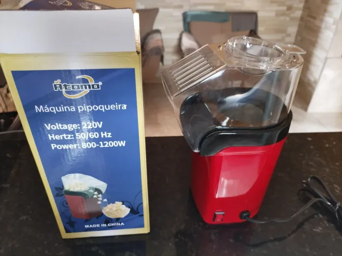 Pipoqueira elétrica 220 volts