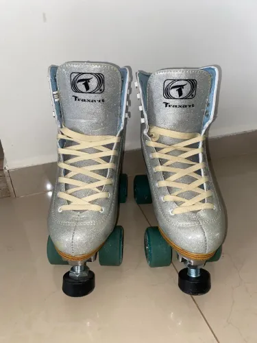 Patins Quad Brilliant Traxart + Bolsa de Transporte - Tamanho 37