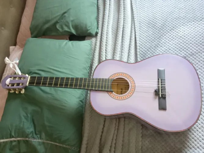 Violão Infantil Lilás Marca Cone