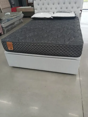 CAMA BOX BAÚ+COLCHÃO 1,38