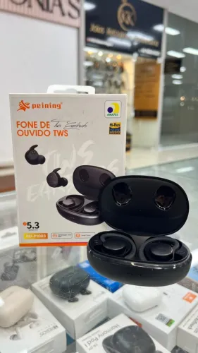FONE DE OUVIDO SEM FIO ESPORTIVO BLUETOOTH PEINING PEI-P1003