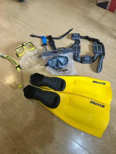 Equipamento de mergulho apinéia completo