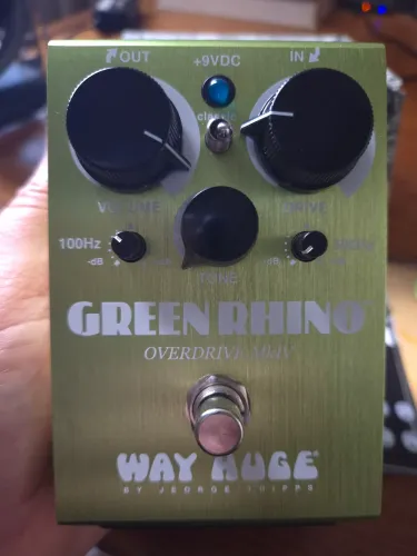 Pedal Overdrive Green Rhino MkIV