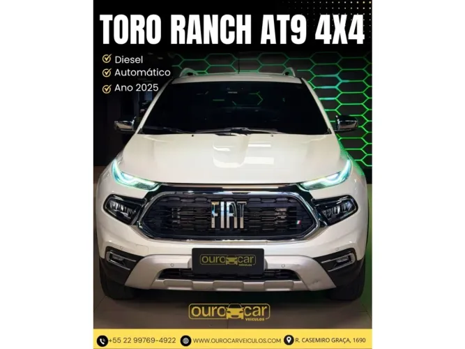 Fiat Toro Ranch 2.0 16V 4X4 Diesel Aut. 2025