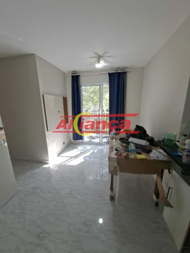 Apartamento para Venda, 57m², com 3 quartos (1 suíte) - Cocaia / Guarulhos