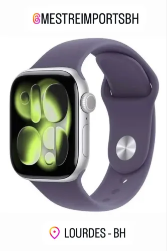 Apple Watch Séries 11 42MM SILVER (NOVO) ORIGINAL LACRADO LOJA FÍSICA 21 VEZES 