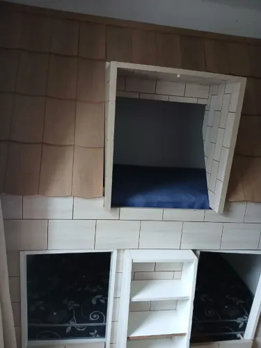 Cama casinha no estado para doação - a retirar