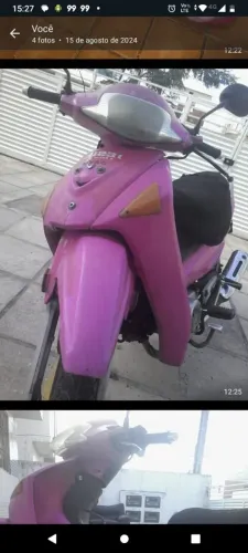 Vendo essa moto Rosa valor 3.000