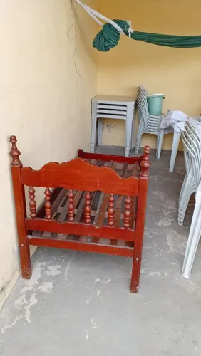 CAMA SOLTEIRO+COLCHÃO 