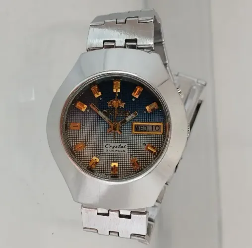 Orient Crystal Automático Raridade - Não é Seiko Citizen Ricoh Technos Timex Tissot Suiço