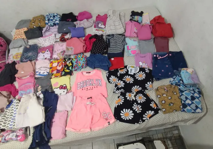 Lote Roupas Meninas Infantil
