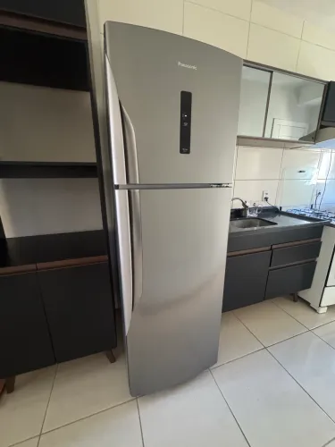 Refrigerador Panasonic 391l Aco Escovado