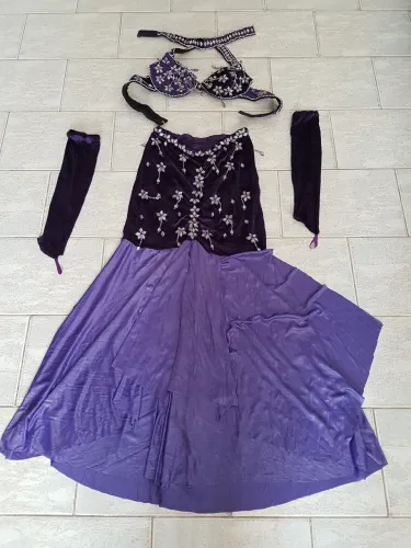 Roupa para dança do ventre tamanho P