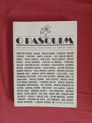 Livro Antologia O Pasquim vol 1.