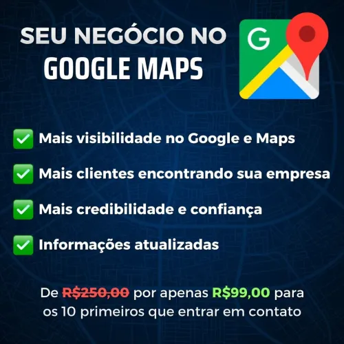 Cadastro no Google Maps