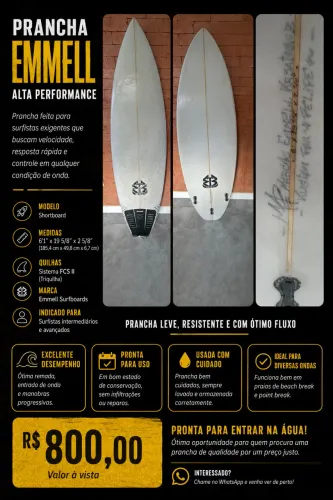 PRANCHA DE SURF 6?0