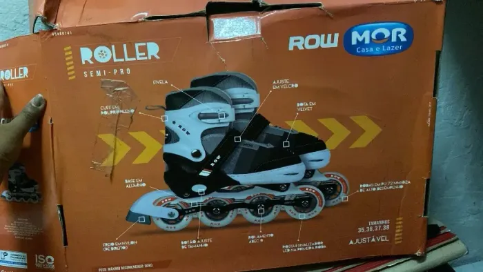 Patins Roller semi pro 35 ao 38