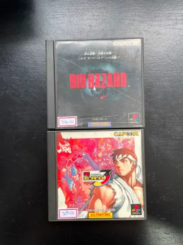 Jogos de Playstation 1 japonês