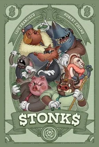 Stonks (Lacrado) Boardgame - Jogo de tabuleiro - Card game