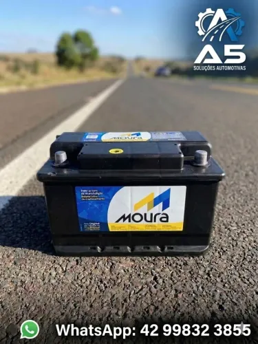 Bateria automotiva Moura 70ah Direita