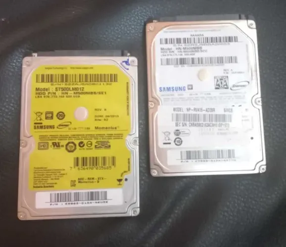 HD 500 GB para Notebook 50 Reais