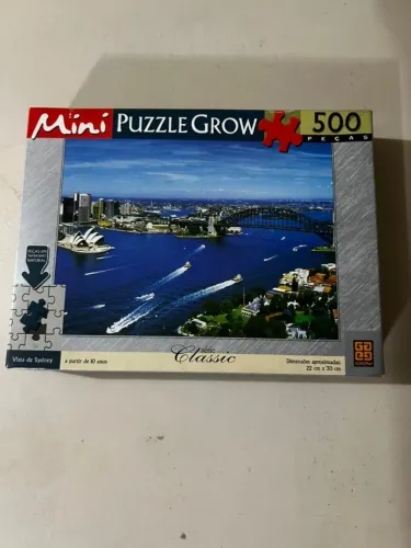 Quebra-cabeça Mini Puzzle Grow - Vista de Sydney (500 peças)
