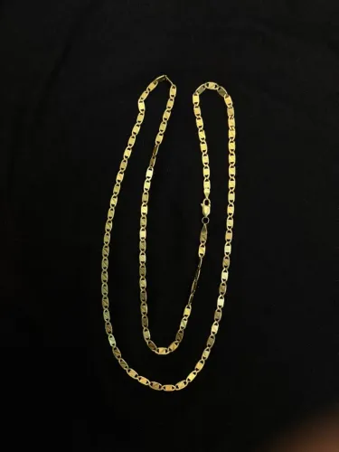 Cordão ouro 18k modelo piastrini