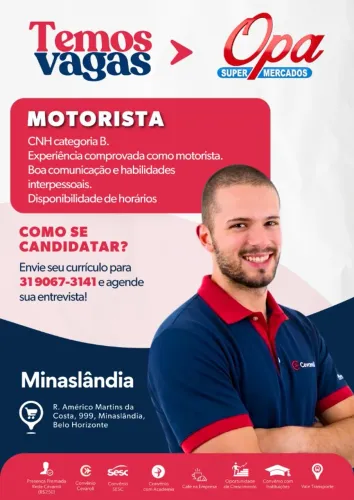 MOTORISTA DE CAMINHÃO 