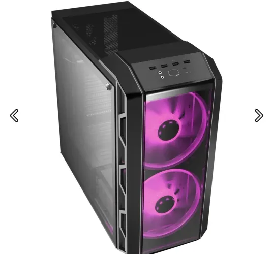 Gabinete cooler master + fans