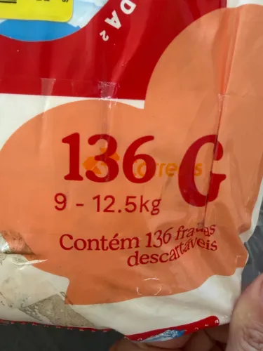 136 fraldas G Huggies