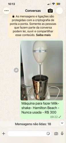 Máquina Milk-shake