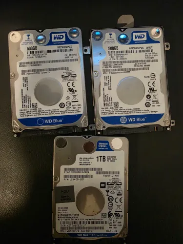 To vendendo três HD Sata