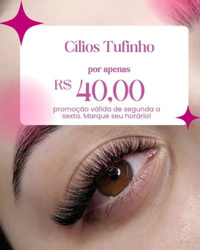 Cílios Tufinho PROMO