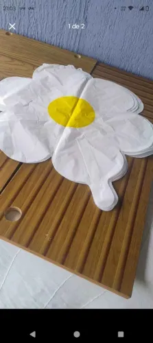 Kit com 10 balões de flor