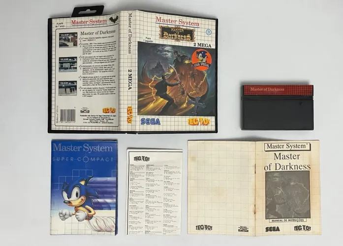 Master System Tec Toy Sega Master of Darkness